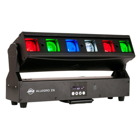 American DJ Allegro Z6 6x30W RGBW LED Motorized Linear Bar - Image 1