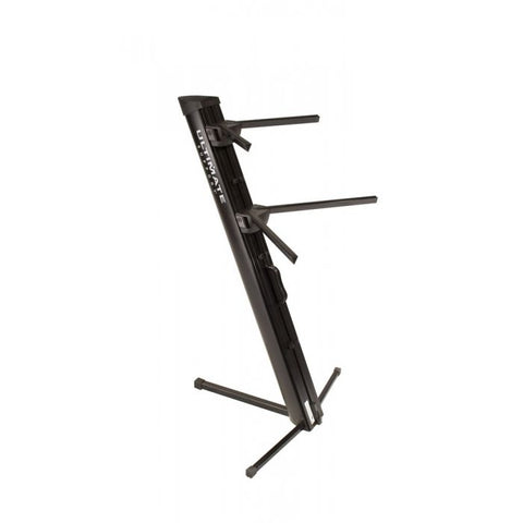 Ultimate Support APEX? Series Two-tier Portable Column Keyboard Stand (Black) - Image 1