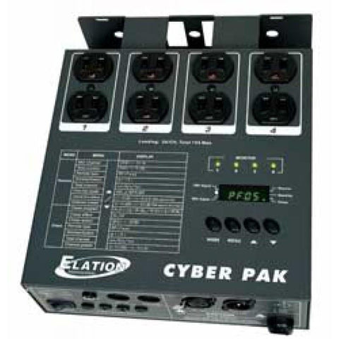 American DJ CYBERPAK 4 channel, DMX dimmer/switch pack, individual DMX addressing for each channel, ETL                   - Image 1