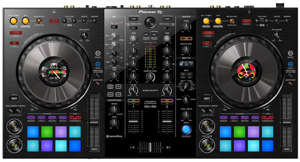 Pioneer DDJ-800 2 channel portable DJ controller for rekordbox DJ