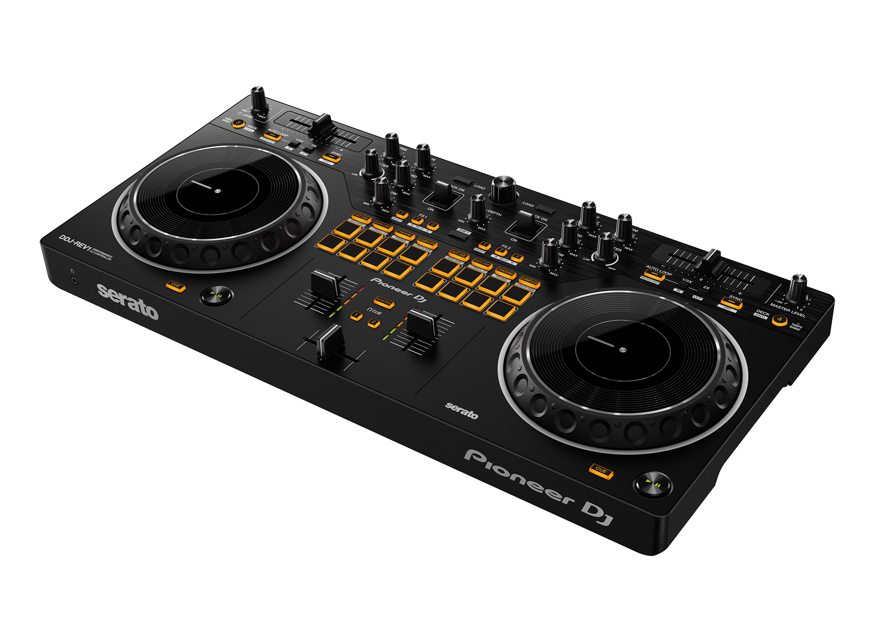 DDJ-REV1 Scratch-style 2-channel DJ controller for Serato DJ Lite