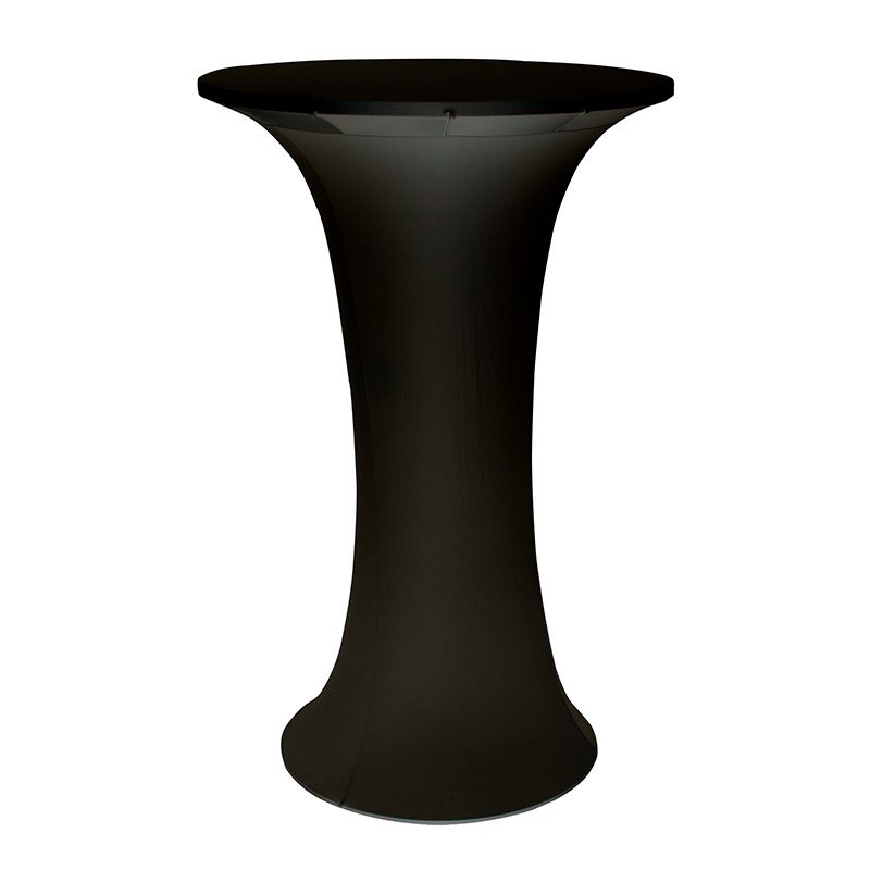 Eliminator Black Décor Scrim for Cocktail Table