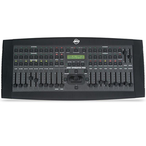 American DJ DMXOPERATORPRO 136 channel Hybrid DMX lighting console. 128 intelligent channels & 8 conventional channels          - Image 1
