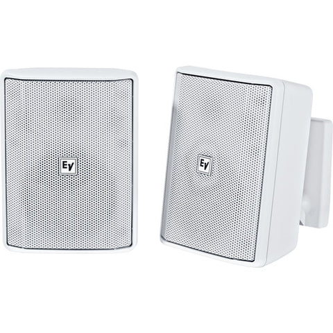 Electro Voice EVID-S4.2T 4" 2-Way 70/100V Commercial Loudspeaker Pair - White - Image 1