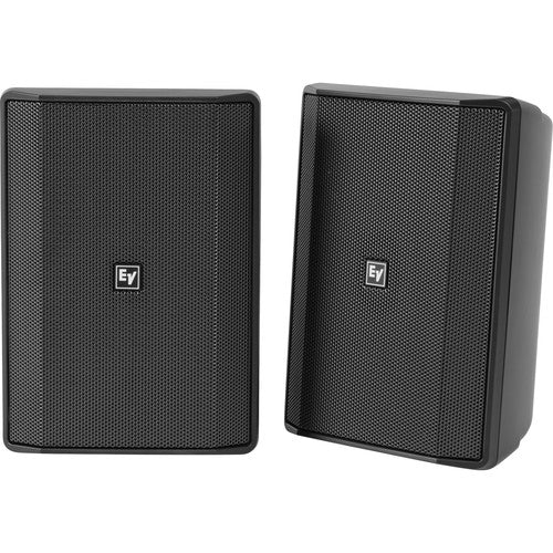 Electro Voice EVID-S5.2X 5.25" 2-Way 70/100V IP65-Rated Commercial Loudspeaker Pair - Black - Image 1