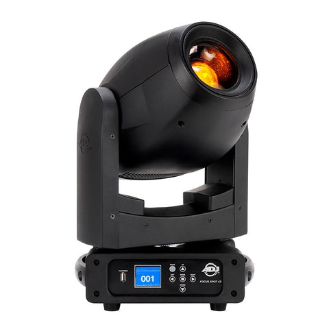 American Dj 200W Led Moving Head Spot Fixture with Motorized Focus & Zoom - Image 1