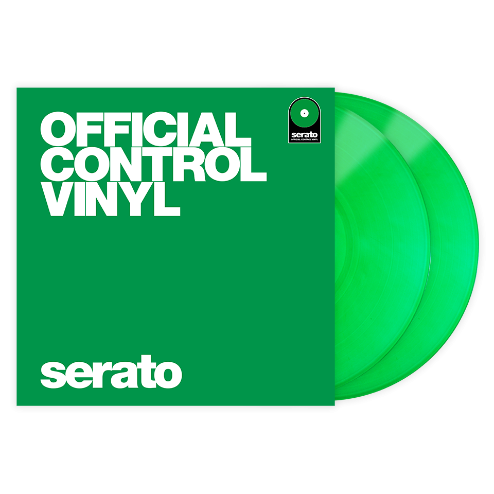 Serato Performance Vinyl - Green (Pair)