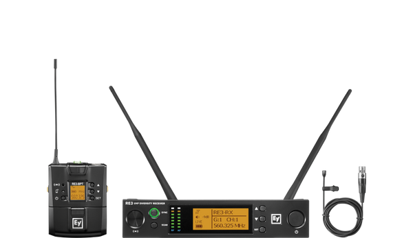 RE3-BPOL UHF Wireless Omni Lavalier Mic