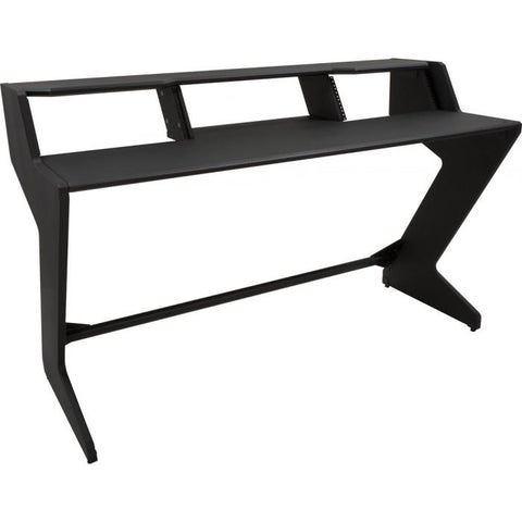 Ultimate Support Nucleus-Z Explorer Studio Desk with Shelf and Two (2) - 4 Space Rack Modules - Image 1