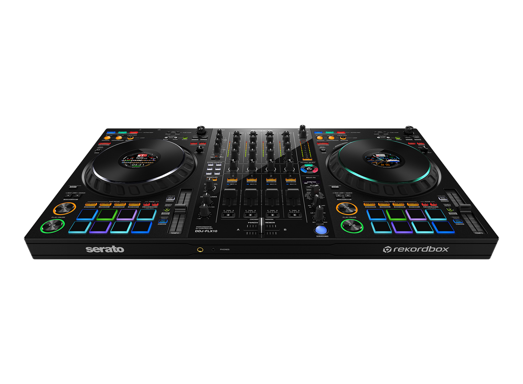 DDJ-FLX10 4 Deck USB DJ Control Surface (rekordbox DJ & Serato DJ Pro)