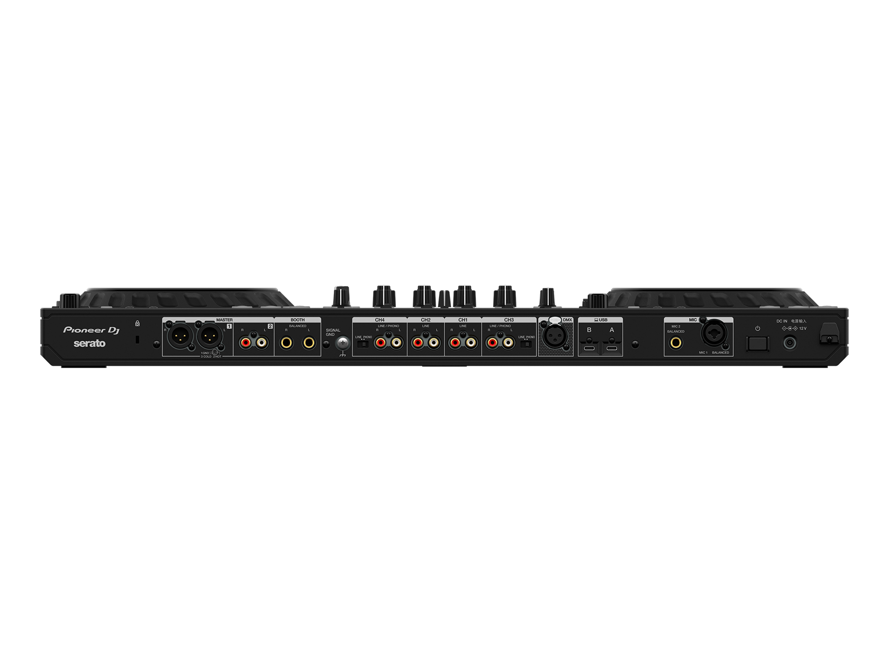 DDJ-FLX10 4 Deck USB DJ Control Surface (rekordbox DJ & Serato DJ Pro)