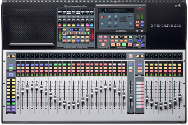 StudioLive 32S Series III - 32 channel digital mixer and USB audio interface