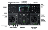 Denon DJ Prime Go - 2 Deck Rechargeable Smart DJ Console with 7" Touchscreen