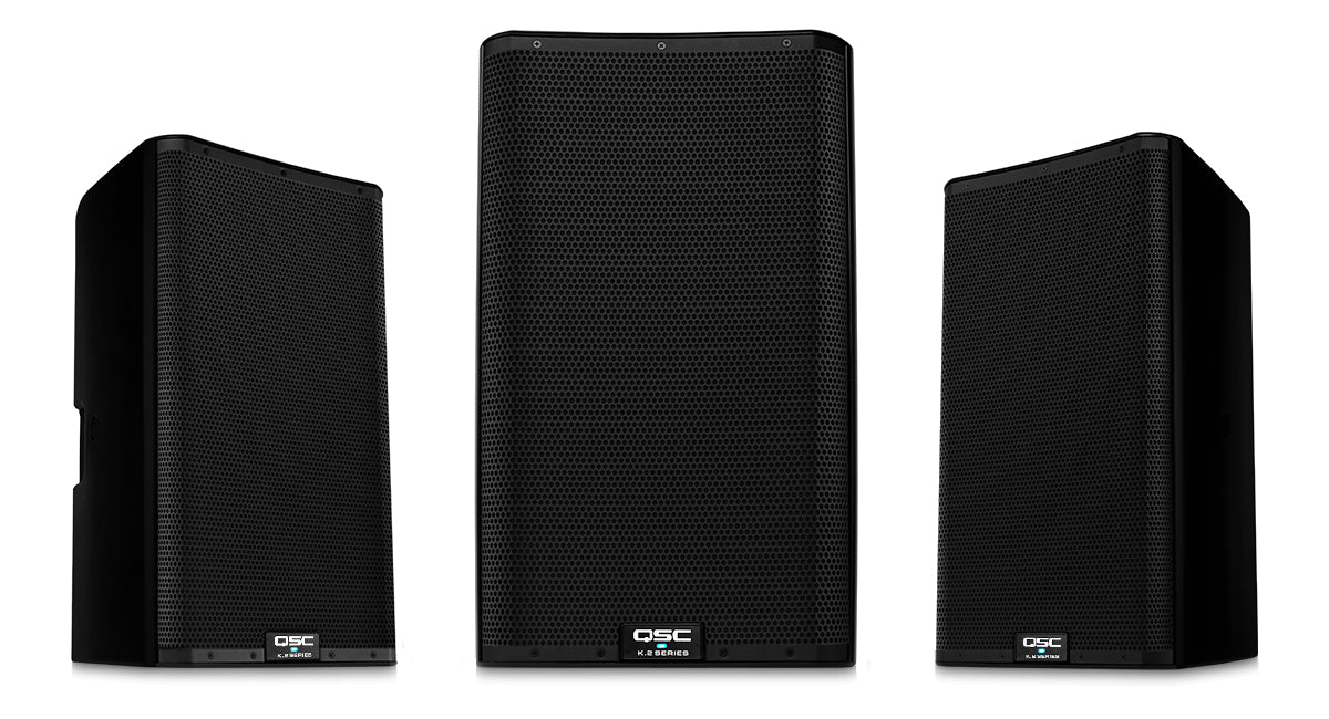 QSC K.2 Series 2000 Watt Powered Speakers