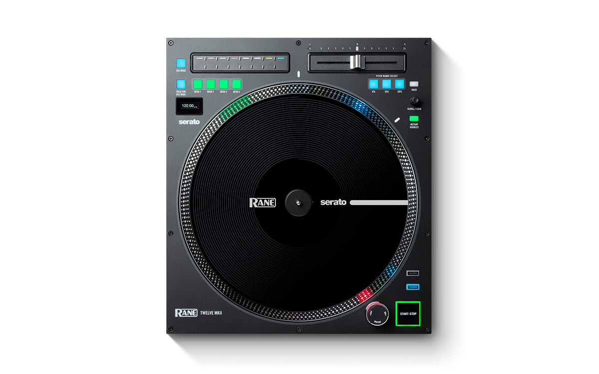 Rane Twelve MKII 12" Motorized Turntable Controller with a True Vinyl-Like Touch