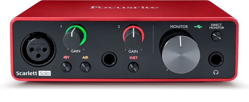 Focusrite Scarlett Solo (3rd Gen) Audio Interface