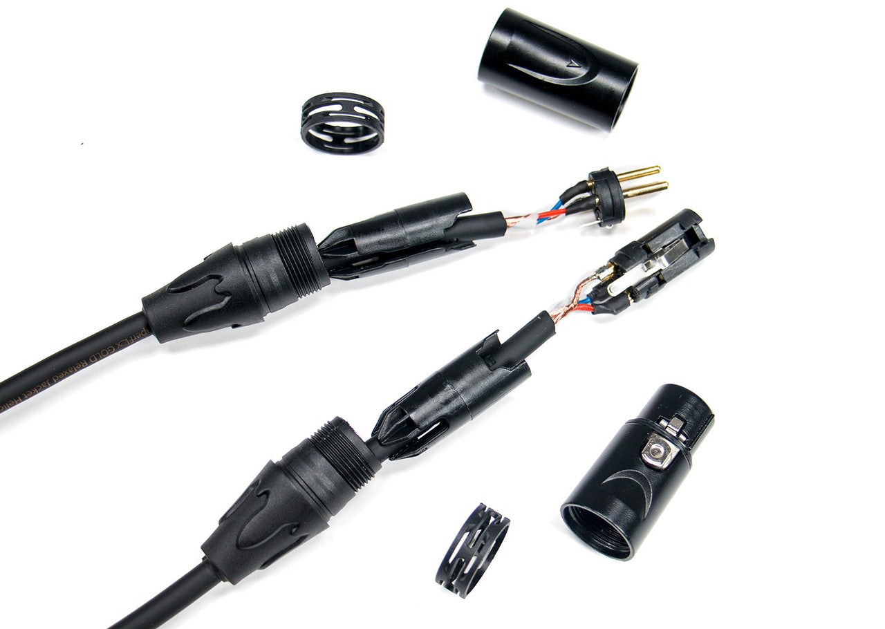 25ft SuperFlex Gold Premium Microphone Cable